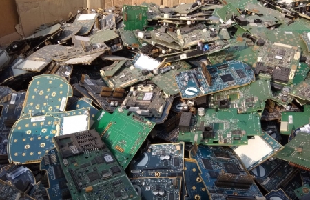 Different E-scrap shipped from Cyprus