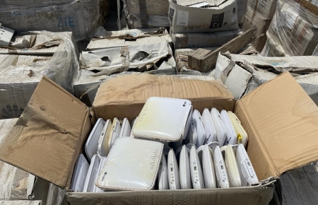Latest E-scrap Shipped from Cyprus 2022